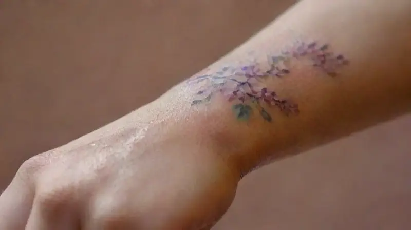 Choosing pastel colors for subtle tattoos