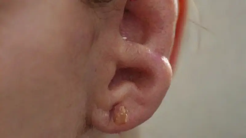 Skin necrosis risks in body piercing