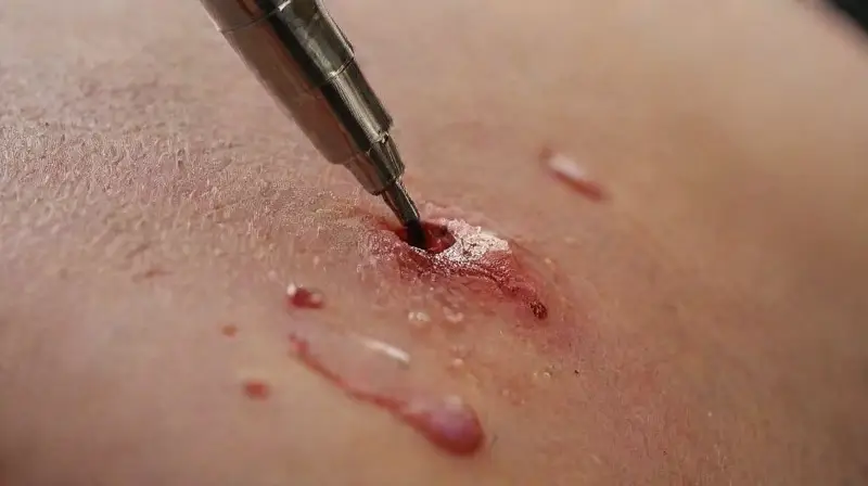 Risks of infections from improper tattoo procedures