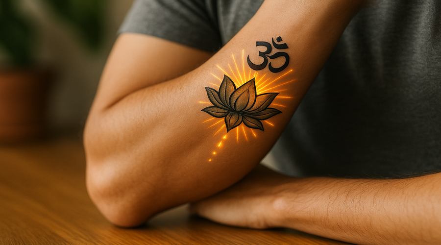 Symbols of Spiritual Awakening Expressed in Ink