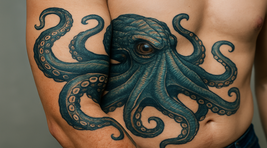 The Kraken in Art: Mythical Creatures in Body Modification